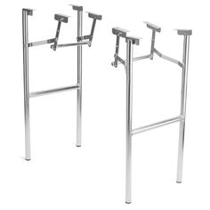 PRICES MAY VARY. Sizing Options: 14" or 20" Wide H-Style folding table legs are available in 29" tall fixed-height or 24.5-38" adjustable-height. Versatile Design: Great for DIY projects, our folding legs offer a near-universal fit on all tables Indoor/Outdoor Use: Tough plastic guides ensure our collapsible table legs won't damage your floors USA Made: Constructed with zinc-coated steel, our foldable table legs are super-strong and durable Shop Risk-Free: If you're not totally satisfied with ou Metal Folding Table, Collapsible Table, Folding Table Legs, Foldable Table, Banquet Tables, Restaurant Tables, Furniture Legs, H Style, Furniture Hardware