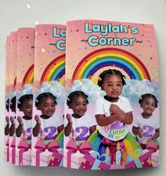 four children's book covers with the same image as they appear in this photo