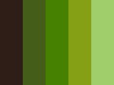 a green and brown color scheme