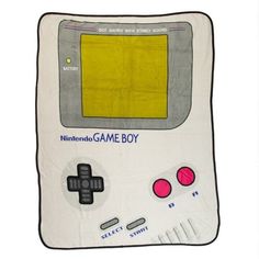 New 'Nintendo Game Boy Gaming System' Micro Raschel Super Soft Plush Throw Blanket Come In Manufacturers Original Packaging 100% Polyester Officially Licensed Nintendo Merchandise Great Design And Highest Quality Material Used Measures A Large 48 X 60 Inches, Medium Thickness, Machine Washable, And Edges Sewn And Finished Very Well Use It As A Wall Hanging, Throw Blanket, Room Accent, Also Great For Dorm Rooms, Overnights Or Concerts Fans Of The Original Nintendo Gaming System Will Love This New Nintendo Controller, Bubble Bobble, Nintendo Classic, Handheld Game Console, Vintage Flannel, Nintendo Game, Boys Fleece, Game Lovers, Plush Throw Blankets