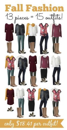 Teachers Outfits, Boston Outfits, 15 Outfits, Perfect Closet, Fall Winter Outfits, Mix Match, Look Fashion, Fall Fashion, Capsule Wardrobe