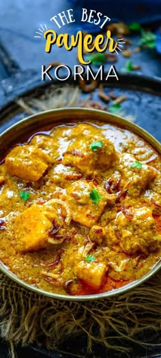 the best paneer korma recipe in india