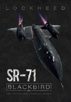 the blackbird is flying through the air with purple lights on it's wings