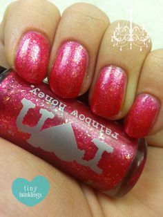 The Master : Rainbow Honey : December Mystery Bag! Cherry Coke Can, The Master, Happy Sunday, Nail Art