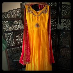 Reposhing This Item I Purchased From @Fashionbungalow. Loved It, But Ready To Rotate For Something New. Questions? Leave A Comment Below! Beautiful Indian Wedding, Wedding Dress Color, Indian Wedding Dress, Colored Wedding Dresses, Gold Yellow, Indian Wedding, Something New, Wedding Dresses, Yellow Gold