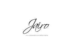 the word jajo written in cursive handwriting