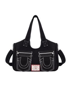 in stock Trendy Black Satchel For Streetwear, Trendy Black Shoulder Bag For Streetwear, Black Leather Streetwear Shoulder Bag, Black Leather Shoulder Bag For Streetwear, Black Leather Bag For Streetwear, Trendy Black Canvas Satchel, Black Shoulder Bag With Zipper For Streetwear, Black Canvas Satchel For Shopping, Black Streetwear Bag With Zipper Closure