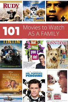 the top ten movies to watch as a family