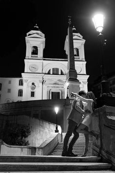 Nighttime Rome Couple photo shoot Couples In Rome, Europe Engagement Photos, Rome Engagement Photos, Rome Couple, Italy Engagement Photos, Photos In Rome, Italy Photoshoot, Italy Engagement, Rome Wedding