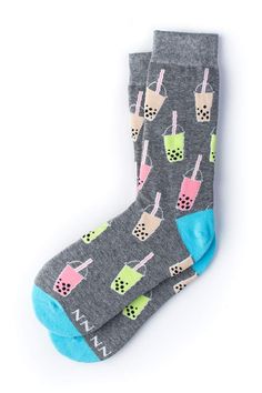 PRICES MAY VARY. Matching Men’s version available! Search “B07K9X3SR5” on Amazon! If you've had bubble tea you know — boba is life. Jasmine, Thai, or matcha tea. We'll take them all. Women’s Shoe Size: 4-10 - No-slip double calf band; Form-fitting Y-stitched heel; Comfort toe stitch. Material: High quality carded cotton - these socks are as comfortable as they are stylish. (80% Carded Cotton, 17% Spandex, 3% Elastane) SATISFACTION GUARANTEED - Your satisfaction is 100% guaranteed. We offer a 30- Avocado Socks, Food Socks, Pearl Tea, Grey Socks, Matcha Tea, Christmas Socks, Dress Socks, Tie Accessories, Bubble Tea