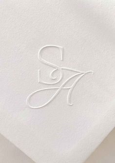 the letter s is made out of white paper