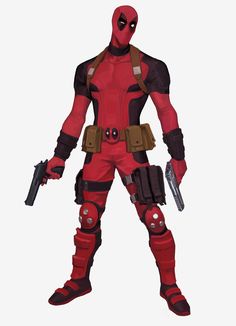 Deadpool Redesign, Deadpool Suit, Deadpool Character, Deadpool Pictures, Deadpool Cosplay, Deadpool Art, Deadpool Comic, Comics Characters