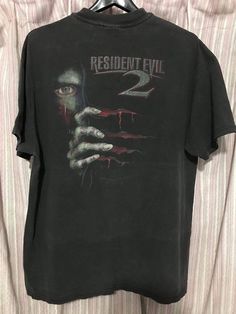 Resident Evil Clothes Aesthetic, Resident Evil Clothes, Resident Evil 2, Shirt Store, T Shirt For Men, Personalized T Shirts, Outfit Idea, Resident Evil