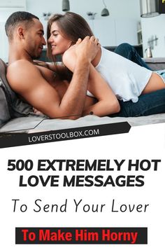 a man and woman laying on top of a bed next to each other with the words, ridiculously hot habitts of couples who are deeply connected