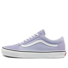 Vans Old Skool 'Languid Lavender' VN0A5KRFARO Lavender Shoes, Teal Vans, Purple Vans, Purple Things, Preppy Shoes, Sneakers Vans, Purple Sneakers, Men's Vans, Low Top Sneakers