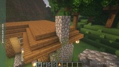 an image of a house in minecraft