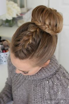 French Braid Ponytail, Long Box Braids, Dance Hairstyles, Cool Braids, Trendy Hair, Hairstyles For School