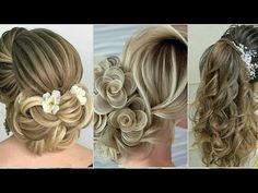 #MayaEvstafeva - YouTube Wedding Ponytail Hairstyles, Ponytail Hairstyles Tutorial, Wedding Church Decor, High Ponytail Hairstyles, High Ponytails, Ponytail Hairstyles, Hair Updos, Hair Tutorial