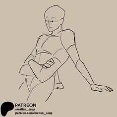 a black and white drawing of a woman holding a ball in her hands with the words patreon on it