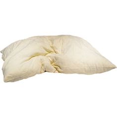 a white pillow with a knot on it