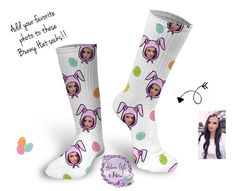 Customizable White Socks For Gift, Customizable White Socks For Gifts, Customizable White Socks As Gift, White Fun Non-slip Socks, Fun White Non-slip Socks, White Non-slip Fun Socks, Fun White Socks As Gift, Fun White Socks As A Gift, Sock Template