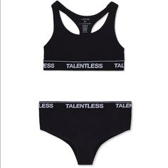 Black, Brand New Set, Bought Wrong Size And Unable To Return Mtv Downtown, Lost Boys, New Set, Mtv, Women's Intimates, Black White, Lost, Brand New, Black And White