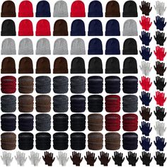 PRICES MAY VARY. Nice Combination: you will get 1 piece of unisex winter wearing set, including 32 pieces of winter beanies,32 pairs of winter gloves, and 32 pieces of winter unisex neck warmers; Available in different colors and featuring a thick knitted material, the warm winter wearing set can give you an all round protection from cold Quality Material: the homeless beanie gloves scarf set is made of thick knit material, reliable, smooth, warm, soft, skin friendly, with well stretched designs Winter Wear Women, Winter Care, Blessing Bags, Charity Donation, Neck Warmers, Warmest Winter Gloves, Winter Knit Hats, Winter Gloves, Winter Hats Beanie