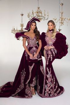 Taxes + Shipping included! Yemeni Clothes, Henna Dress, Sparkly Fashion, Burgundy Velvet Dress, Formal Dresses With Sleeves, Velvet Jumpsuit, Gown Inspiration, Veil Hairstyles, Ankle Length Dress