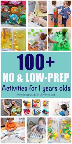 No Prep Sensory Activities, Learning Activities For 12 Month Old, No Prep Activities, Play For One Year Old, Daycare Teacher Activities, One Year Old School Activities, Sensory One Year Old, 12 Month Old High Chair Activities, One Year Old Social Emotional Activities