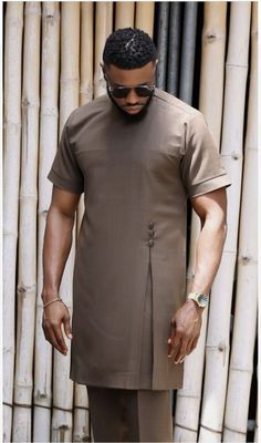 Executive Dress For Men, Three Quarter Sleeve Senator, Bishop Neck Native For Men, Nice Native Attire For Men, Short Sleeve Kaftan For Men, Native Wears For Men, Hm Fashion