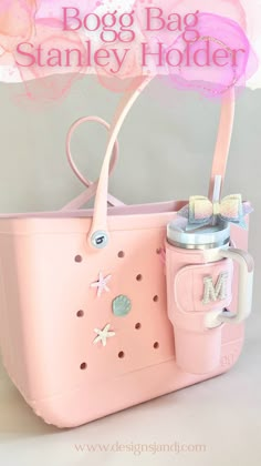 Diy Bogg Bag Accessories, Bogg Bag Aesthetic, Bogg Bag Gift Basket, Pink Aesthetic Room Decor, Pink Aesthetic Room, Pickleball Aesthetic, Girly Pink Aesthetic