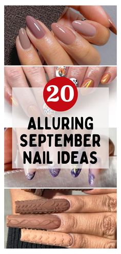 Pin this for the latest cozy nail trends to spice up your fall looks! From chic neutrals to bold designs, these ideas will take your nail game to the next level. Get inspired and transform your nails today. #ManicureIdeas #FallNails #NailArtFashion Sally Nails, Fall Leaves Nail Art, Classy Nail Art Ideas, November Nails, Minimalist Nail Art, Nails Today, Sweater Nails, Seasonal Nails