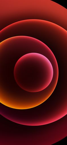 an abstract background with red and yellow circles