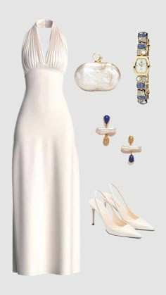 Rich Woman Dress, Old Money Style Girl Summer, Old Money Outfits Fancy, Old Money Dresses Aesthetic, Formal Dinner Outfit Winter, Summer Dress Old Money, Girly Old Money Outfits, Old Money Dress Prom, Old Money White Outfit