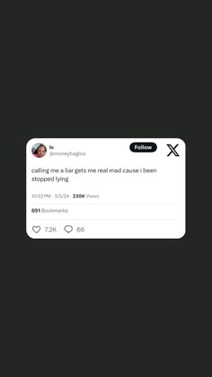 the tweet is being posted to someone on their phone, and it looks like they