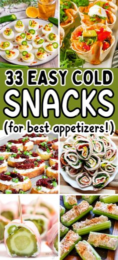 These easy cold snacks are the best party appetizers! Party make ahead cold appetizers, cold snacks easy, cold party appetizers, party finger foods cold appetizers, cold appetizers recipes, cold appetizers take to a party. Healthy Easy Appetizers For A Party, Easy Make Ahead Finger Foods, Healthy Snack Ideas For Party, Easy Finger Foods For Party Make Ahead, Appetizers For Work Potluck, Ladies Night Snacks, Cold Apps For A Party, Make Ahead Finger Foods For A Crowd, Easy Cold Snacks