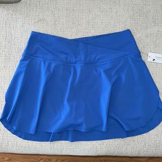 Blue Tennis Skirt Calvin Klein Nwt Great Quality Perfect For Sports Built In Pocket In The Shorts Blue High Waist Swim Skirt For Spring, High Waist Blue Swim Skirt For Spring, Stretch Blue Swim Skirt With Elastic Waistband, Blue Stretch Swim Skirt With Elastic Waistband, Blue High-waist Swim Skirt For Spring, Stretch Blue Tennis Skirt With Pockets, Blue Swim Skirt With Built-in Shorts, Blue High-waisted Stretch Tennis Skirt, Blue Stretch Tennis Skirt With Pockets