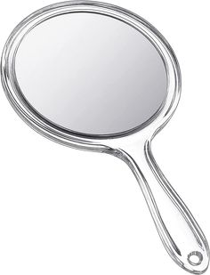 a mirror that is shaped like a spoon