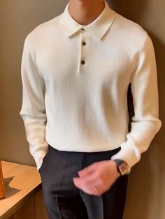 Halten Sie sich warm und kuschelig in unserem aus Viskose gefertigten Antonios Slim Fit Polopullover, perfekt für das kühle Wetter. Dieser stilvolle Pullover ist ein Muss für jedes Freizeitoutfit und bietet sowohl Komfort als auch Stil. Ziehen Sie sich warm an und sehen Sie schick aus mit diesem unverzichtbaren Teil!



Vorteile: Komfort & perfekte Passform

Geschlecht: Männer

Saison: Ganze Saison

Material: Viskose 60%, Acryl 40%








Bitte prüfen Sie die Größentabelle sorgfältig, bevor Sie die Bestellung aufgeben
 FÜR WEITERE INFORMATIONEN KONTAKTIEREN SIE BITTE: antonioclothingstore@gmail.com


 

 


 

KOSTENLOSER VERSAND WELTWEIT FÜR ALLE BESTELLUNGEN
14 TAGE RÜCKGABERECHT UND VOLLE RÜCKERSTATTUNG White Ribbed Polo Sweater For Winter, Casual Ribbed Turtleneck Polo Sweater, Elegant Knit Tops For Business Casual, Elegant Fitted Polo Sweater With Ribbed Cuffs, Elegant White Polo Shirt With Ribbed Collar, Elegant Fine Knit Sweater For Business Casual, Elegant Collared Polo Sweater With Ribbed Cuffs, Elegant Collared Winter Sweater, White Fitted Ribbed Polo Sweater