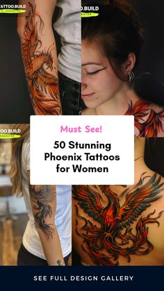 Explore 50 stunning and diverse phoenix tattoo designs for women, including striking options for arms and back. This pin uses four engaging images to showcase skilled artistry reflecting strength and transformation. Free Tattoo Designs, Eternal Flame, Rise From The Ashes, Elephant Tattoo, Free Tattoo