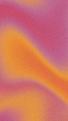 an orange and pink background with wavy lines