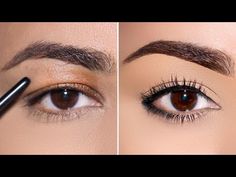 How To Puppy Eyeliner, Puppy Dog Eyeliner Hooded Eyes, How To Hooded Eye Makeup, Puppy Liner For Hooded Eyes, Easy Eye Make Up For Hooded Eyes, Smudged Eyeliner Hooded Eyes, Day Makeup Hooded Eyes, Subtle Eyeliner Hooded Eyes, Round Face Hooded Eyes Make Up