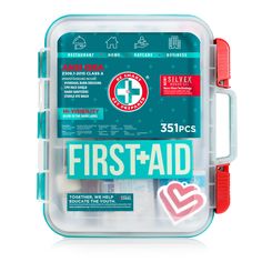 This First-Aid Kit (351 pc.) from Be Smart Get Prepared has everything you need to take care of minor scratches, burns and injuries. This 351-piece first-aid kit comes in a durable plastic case with everything nicely organized inside so you have quick and easy access to just what you need, right when you need it.Why Choose This First-Aid Kit?This first-aid kit is packaged in a durable, impact-resistant plastic case with sliding lock latches to keep the contents secure. Inside, there are tilting 2nd Degree Burns, Sting Relief, Emergency First Aid Kit, Emergency First Aid, Home Medicine, Office Gym, Home Daycare, Sams Club, Be Smart