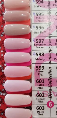 Dnd Pink Gel Polish Colors Swatches, Dnd Polish Colors, Dnd 059 Sheer Pink, Dnd Gel Polish Colors Light Pink, Dnd Light Apricot, Dnd Light Pink Gel Polish, Dnd Soft Pink, Dnd 597 Lavender Dream Nails, Almond Nails Blue