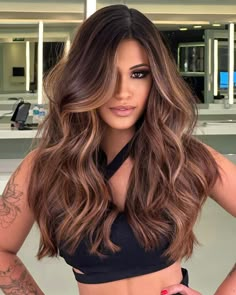 Cinnamon Hair, Chocolate Brown Hair Color, Honey Brown Hair, Chocolate Hair, Chocolate Brown Hair, Brunette Balayage Hair, Brown Hair Balayage, Honey Hair