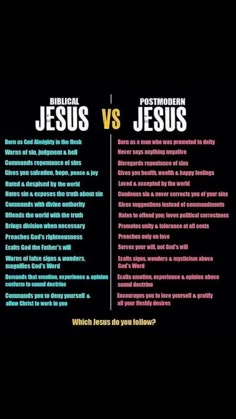 the differences between jesus and jesus