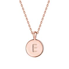 PRICES MAY VARY. Wearing an initial is a classic way to make a statement! Show off your first name, your new last name, ís name, or even alma mater! Our Alphabet Initial Pendant Necklace is 3/8" in Diameter and 18" with a 2" extender adjustable length with Lobster Clasp. Our 14K Rose Gold Plating will ensure a very long lasting brilliant finish that is nickel free, lead free and hypoallergenic. ✦ 60-DAY GUARANTEE ✦ Your happiness is our number one priority. To ensure your complete satisfaction, Affordable Necklaces, Letter Necklace Initials, Necklace For Women Gold, Letter Pendant Necklace, Initial Necklace Gold, Initial Pendant Necklace, Disc Pendant, Gold Initial, Letter Pendants