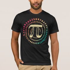 3.14 Pi Day Number Symbol Math Irrational Number P T-shirt, Men's, Size: Adult XS, Black Gender: male. Irrational Numbers, Math Gift, Funny Men, Pi Day, Math Teacher, Mens Fashion Shoes, Mens Clothing Styles, Clothing And Shoes, Style Casual