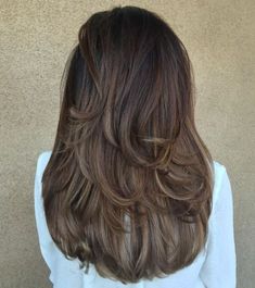 Long U-Cut With Layers U Cut, Haircut For Women, Beautiful Haircuts, Long Straight Hair, Curly Hair Cuts