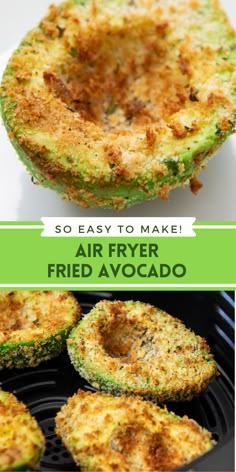 air fryer fried avocado is the best way to cook